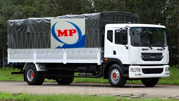 Nhận vận chuyển hàng hóa với xe 10 tấn thùng bạt mở sườn 